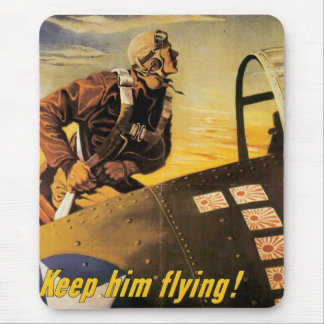 Keep Him Flying! Mouse Mat