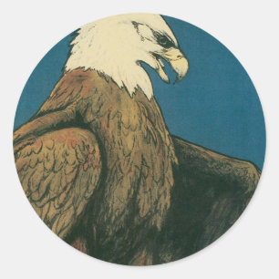 Keep Him Free Classic Round Sticker