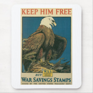 Keep Him Free Mouse Mat
