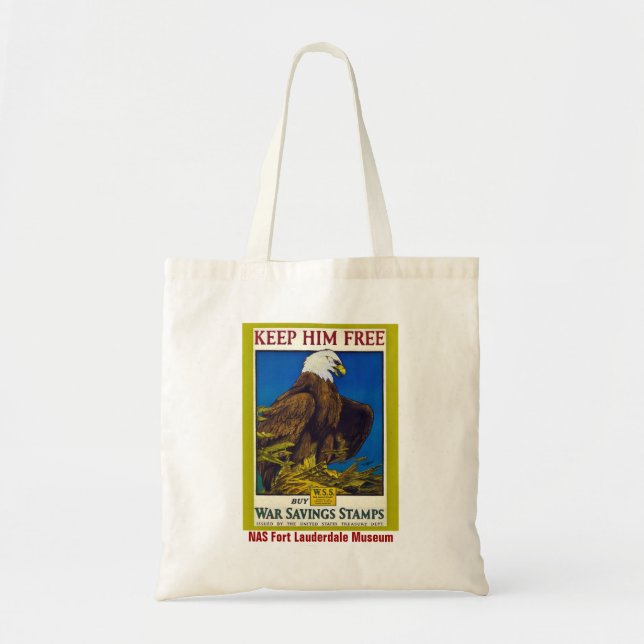 Keep Him Free Tote Bag (Front)