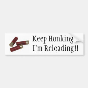Keep Honking Bumper Sticker