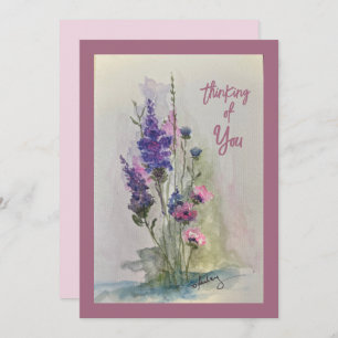 Keep in Touch Flat Card