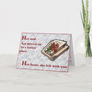 Keep in Your Heart Sympathy Card –C