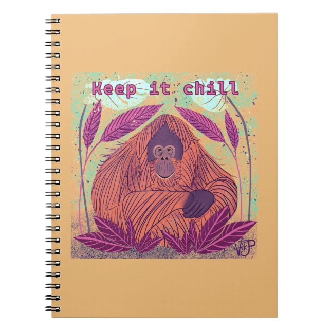 Keep it chill notebook (Front)