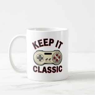 Keep It Classic Retro Video Game Controller Mug