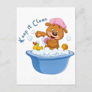 Keep it Clean Postcard