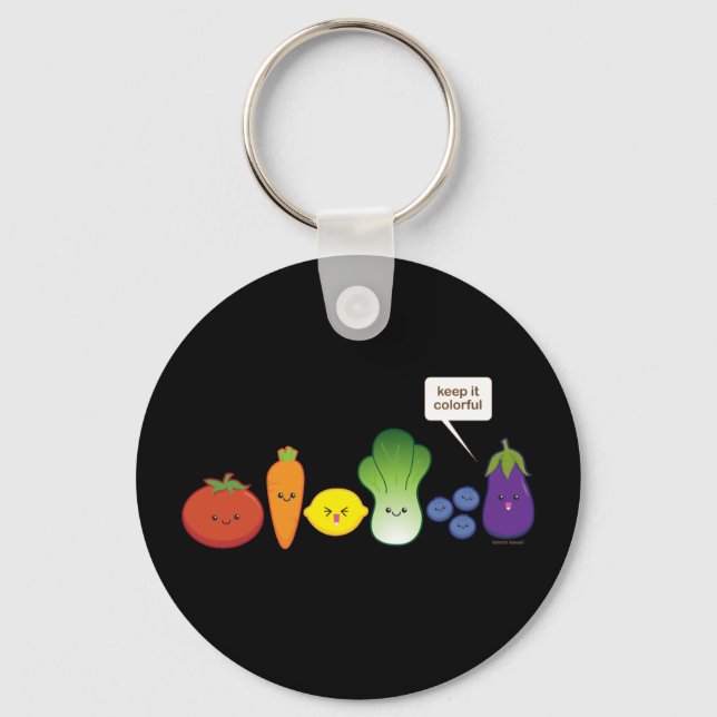 Keep It Colourful! Key Ring (Front)