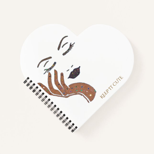KEEP IT CUTE SERIES- BROWN NOTEBOOK (Front)