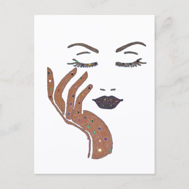 KEEP IT CUTE SERIES- BROWN POSTCARD (Front)