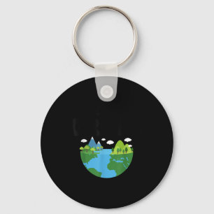 Keep It Green Earth Day Planet Environmental Aware Key Ring
