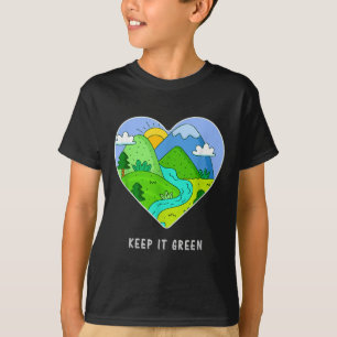 Keep It Green Save The Planet Earth Day 2021 Gift  T-Shirt
