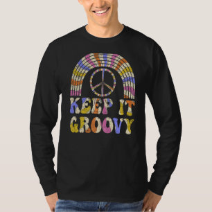 Keep It Groovy 70s Aesthetic Nostalgia 1970's Retr T-Shirt