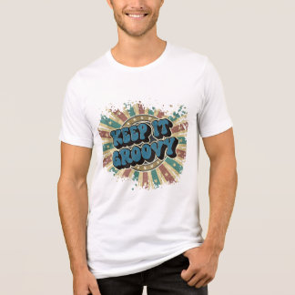 Keep it groovy Tri-Blend shirt