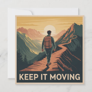 Keep It Moving Card