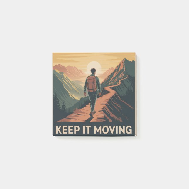 Keep It Moving Post-it Notes (Front)