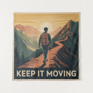 Keep It Moving Tapestry