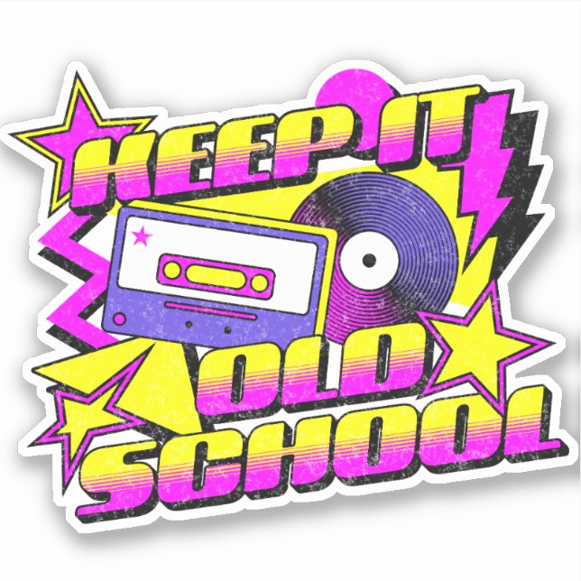 Keep it old school (Front)