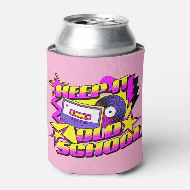 Keep it old school can cooler (Can Front)