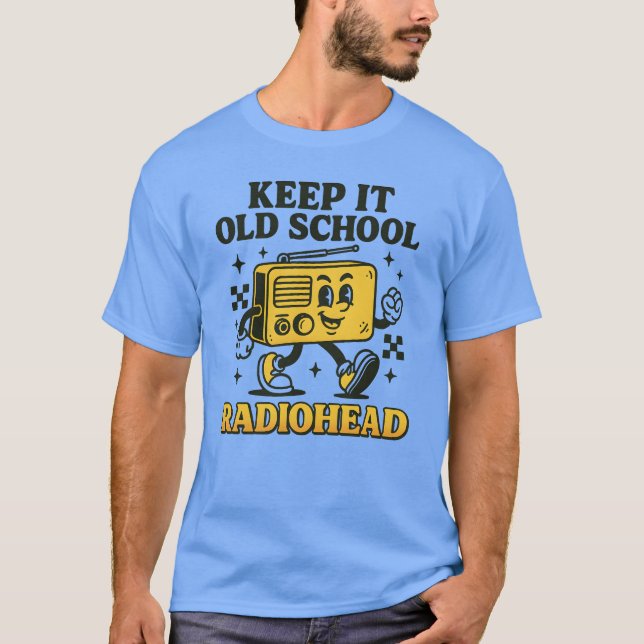 KEEP IT OLD SCHOOL RADIOHEAD T-Shirt (Front)