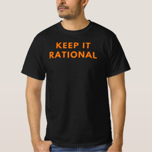 Keep It Rational Funny Math Teacher Quote Gift T-Shirt