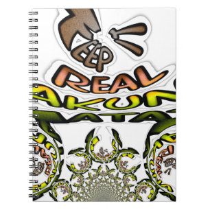 Keep It Real: Kaleidoscope Art Print/Graphic Notebook