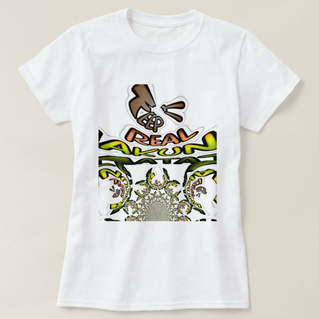 Keep It Real: Kaleidoscope Art Print/Graphic T-Shirt (Design Front)