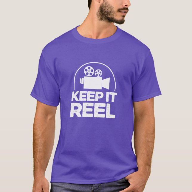 Keep It Reel Filmmaker friends T-Shirt (Front)
