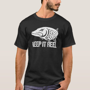 Keep It Reel Fishing Hook Classic Fish Angling Fis T-Shirt