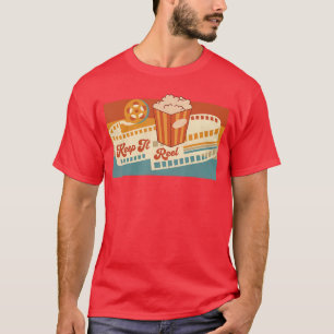 Keep It Reel Movieheater Film Buff Cinephile Filmm T-Shirt
