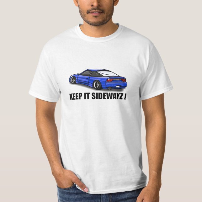 Keep It Sideways JDM Drift T-shirt (Front)