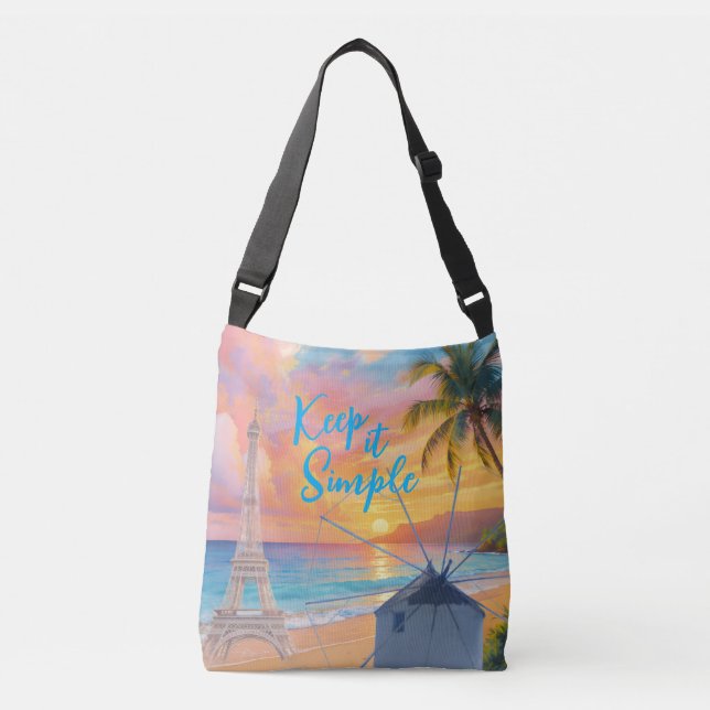 Keep it simple crossbody bag (Front)