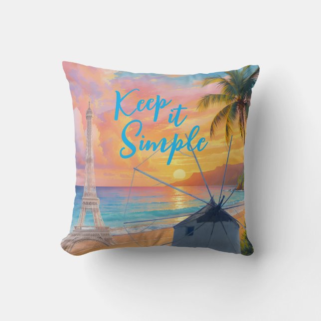 Keep it simple cushion (Front)