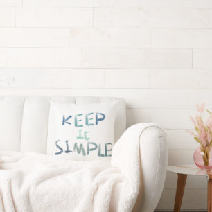 Keep It Simple Cushion