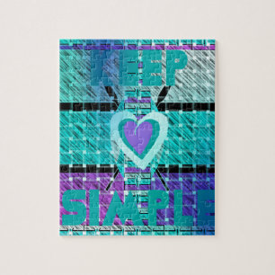 Keep it simple jigsaw puzzle