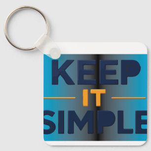 Keep It Simple Key Ring