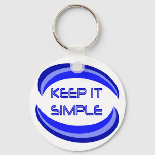 Keep It Simple Key Ring