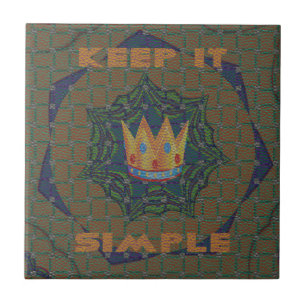 Keep It Simple: The Royal Clarity Pattern Design Tile