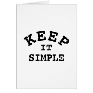 Keep It Simple Typography