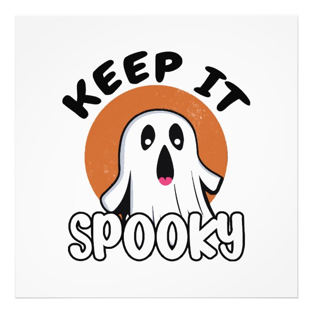 Keep it spooky photo print (Front)