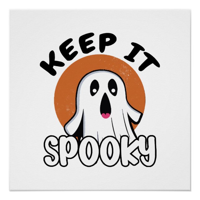 Keep it spooky poster (Front)