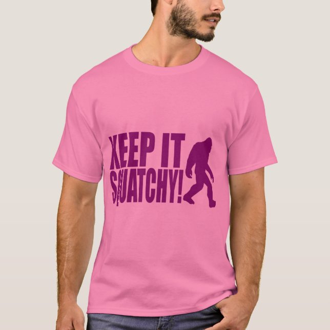 KEEP IT SQUATCHY! FINDING BIGFOOT - CLASSIC BOBO T-Shirt (Front)