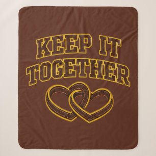 Keep It Together Sherpa Blanket