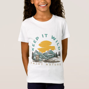 Keep It Wild Enjoy Nature - Outdoor Adventure T-Shirt
