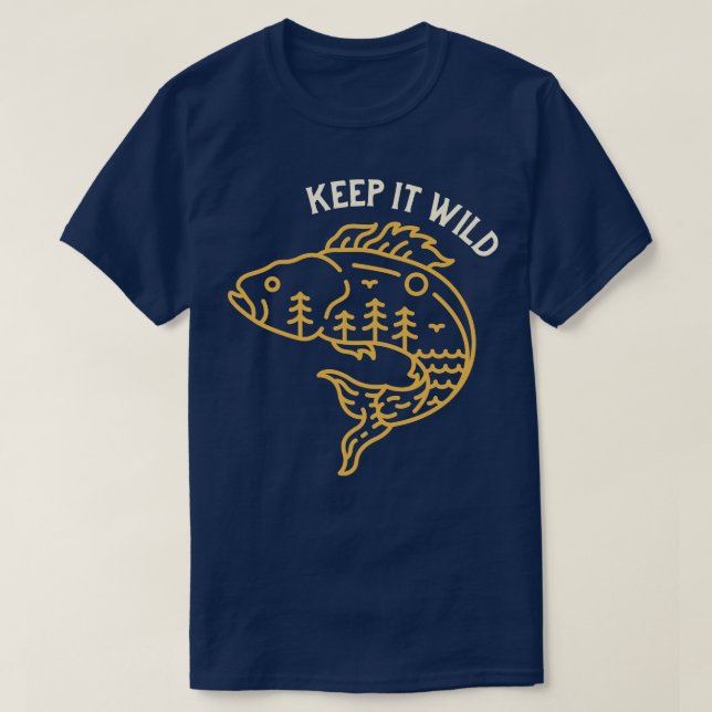 Keep It Wild T-Shirt (Design Front)