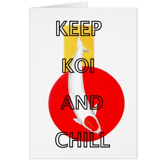 KEEP KOI AND CHILL (Front)