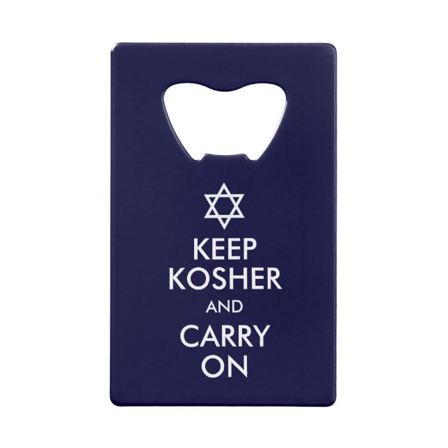 Keep Kosher and Carry On (Front)