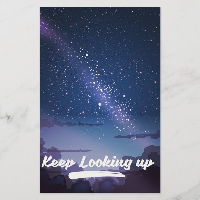 keep looking up stationery (Front)