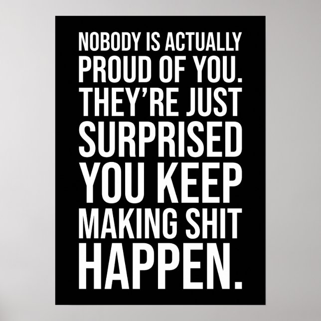 Keep Making It Happen - Motivational Poster (Front)