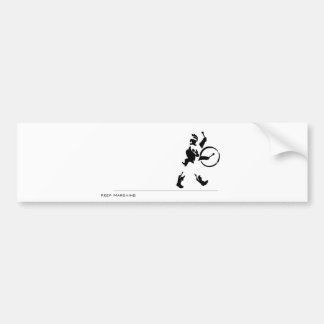 Keep Marching Bumper Sticker