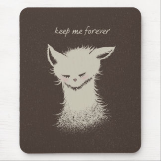 Keep Me Forever Rescue Cat Lover Desk Decor Mouse Mat